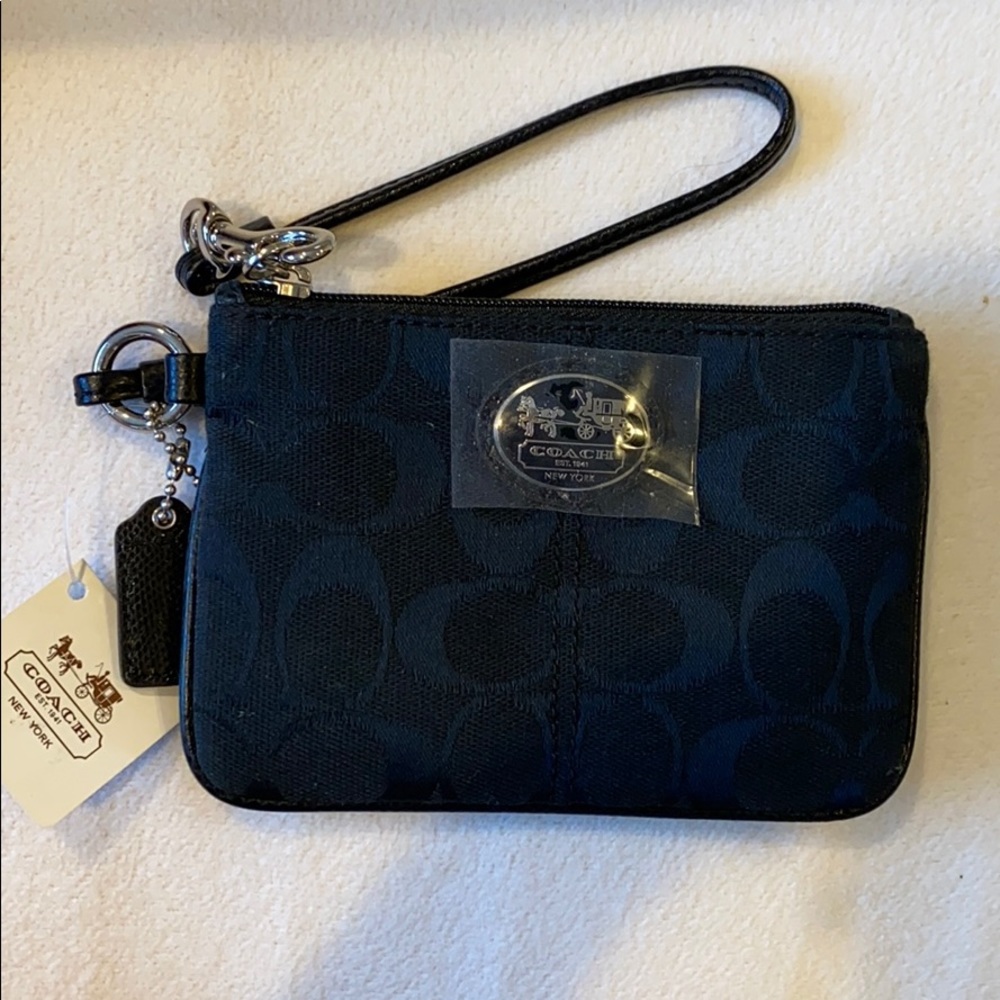Coach wristlet — new with tags.